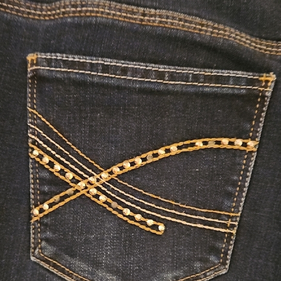 Chico's Dark Wash Denim Jeans, Sz 00 - Picture 3 of 10